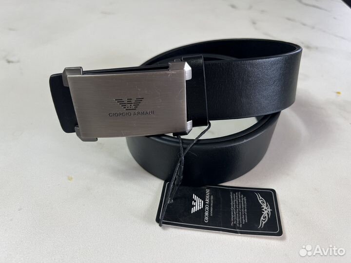 Мужской кожаный ремень