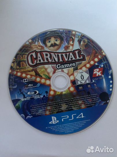 Игра Carnival games для Playstation 4