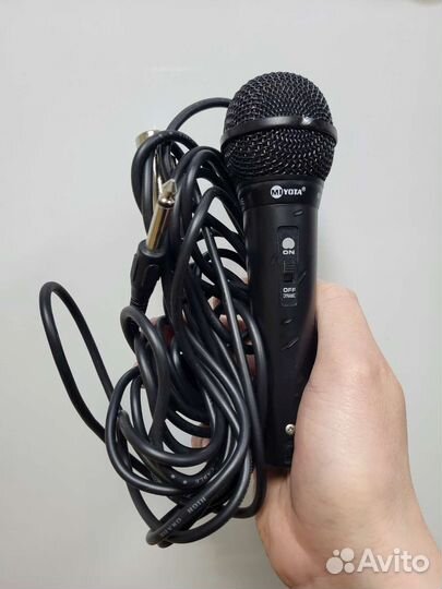 Микрофон новый, проводной