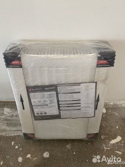 Стальной радиатор Federica Bugatti 500х400, белый