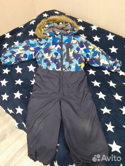 Зимний детский комбинезон
