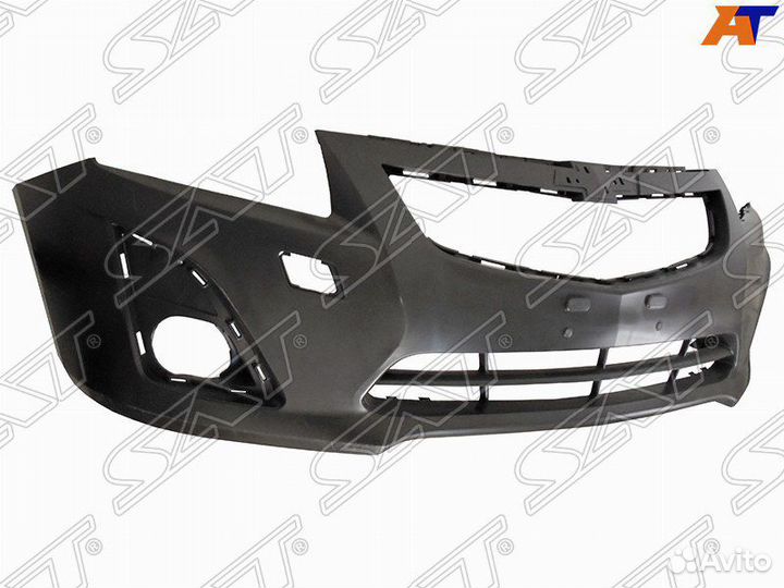Передний бампер шевролет круз рестайлинг №2