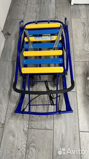 Детские санки с колесами