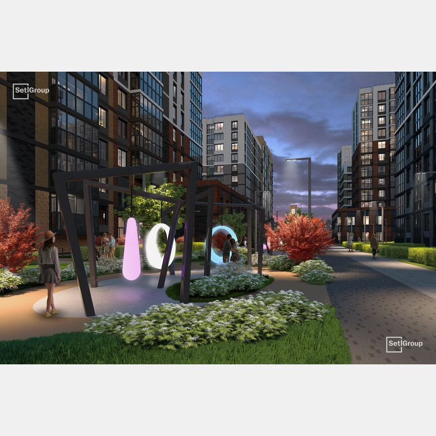 1-к. квартира, 41,7 м², 1/11 эт.