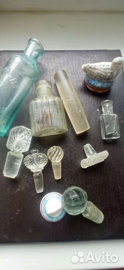 Старинные бутылочки