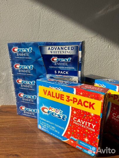 Crest kids 3D white зубная паста оригирал