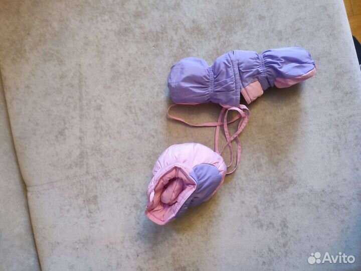 Детский зимний комбинезон на девочку 80