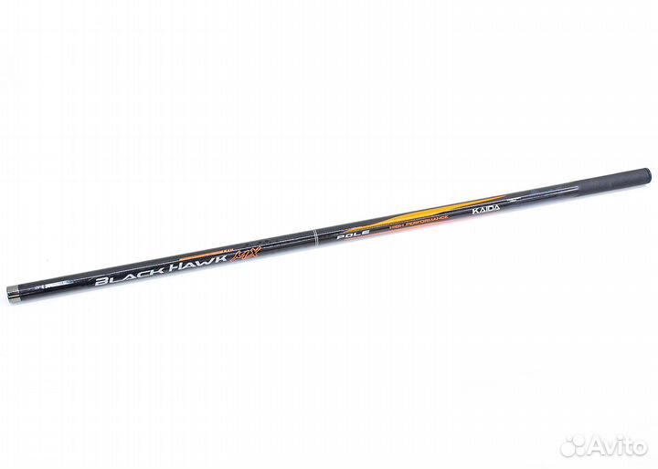 Удилище без колец Kaida black hawk 4,5м 838-450