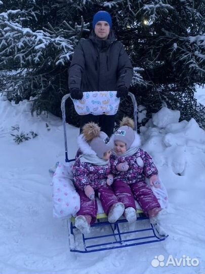 Санки для двойни