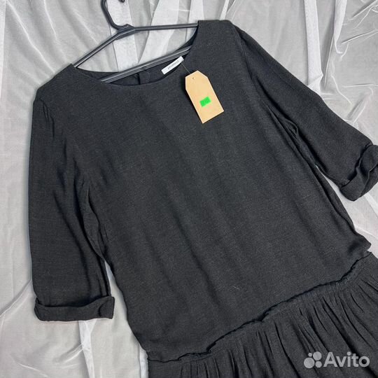 Платье Promod как новое S 42-44 серое