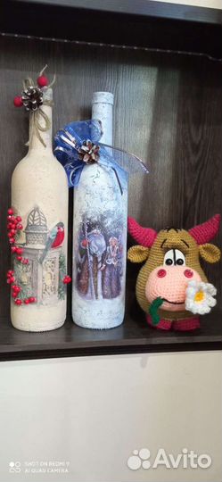 Праздничные бутылки