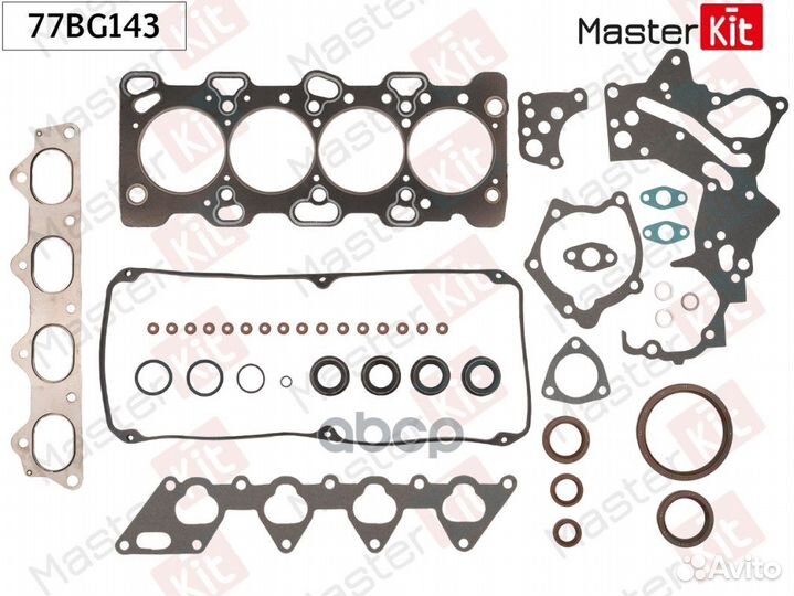 Полный комплект прокладок mitsubishi 6A12 77BG1