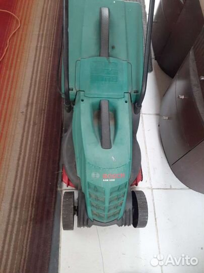 Газонокосилка электрическая bosch