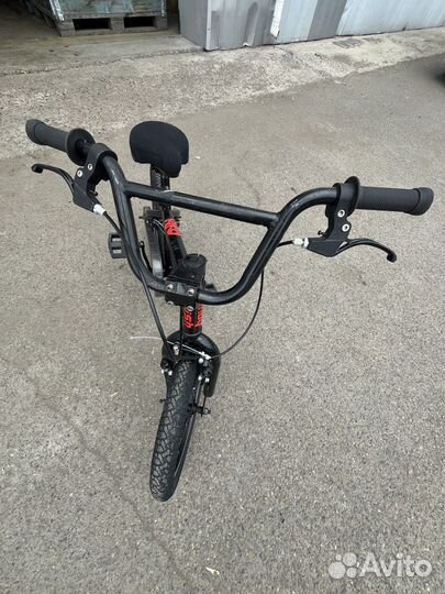 Велосипед детский 16 rico rush hour черный