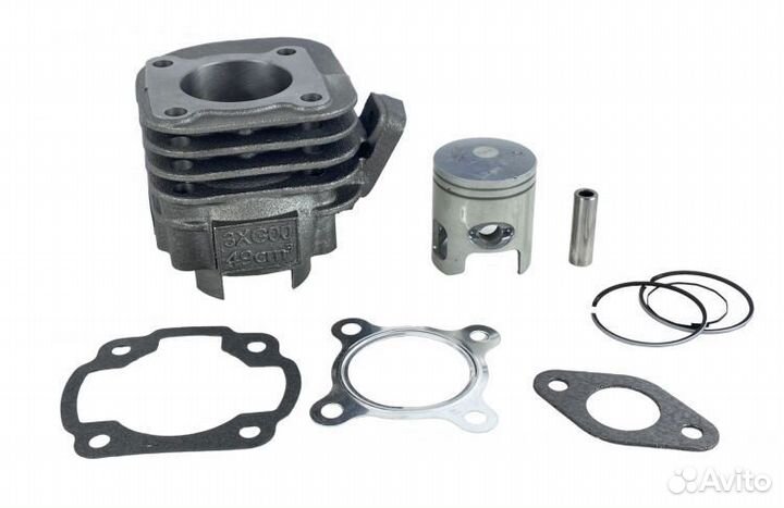 Поршневая группа скутер Yamaha JOG 65см3 (43мм,пал