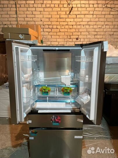 Холодильник Gorenje NRM 8181 UX,серебристый