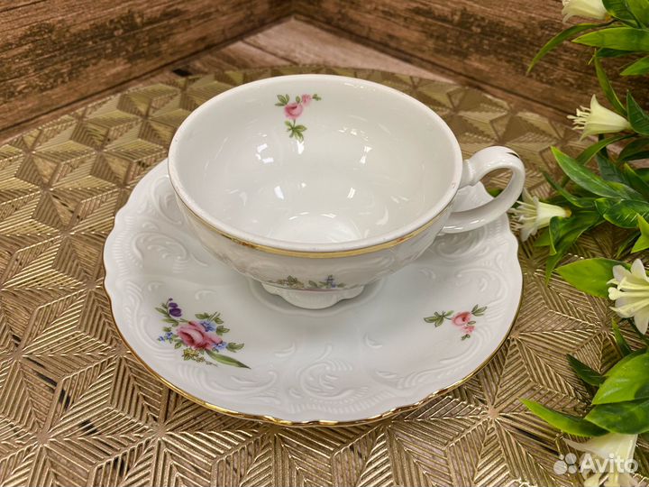 Чашка с блюдцем 