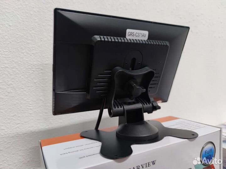 Монитор 7 дюймов в авто, сенсорные кнопки