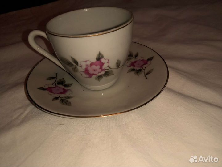 Новый сервиз 1970г. Румыния. Кофейный