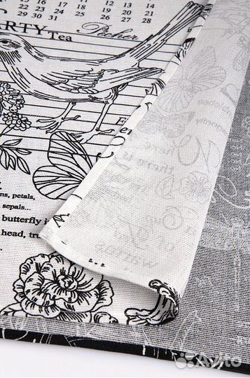 Набор полотенец из рогожки с петельками 2 шт