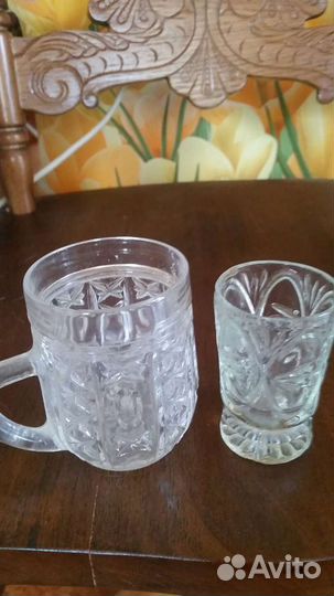 Стоканы.рюмка кружка