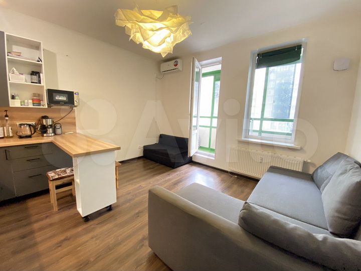 Квартира-студия, 24,8 м², 6/13 эт.