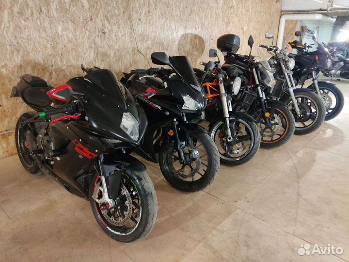 Хранение мотоциклов, квадроциклов