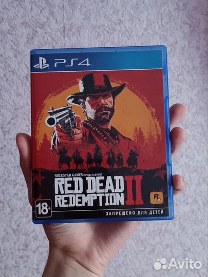 Игра Red dead redemption 2 ps4