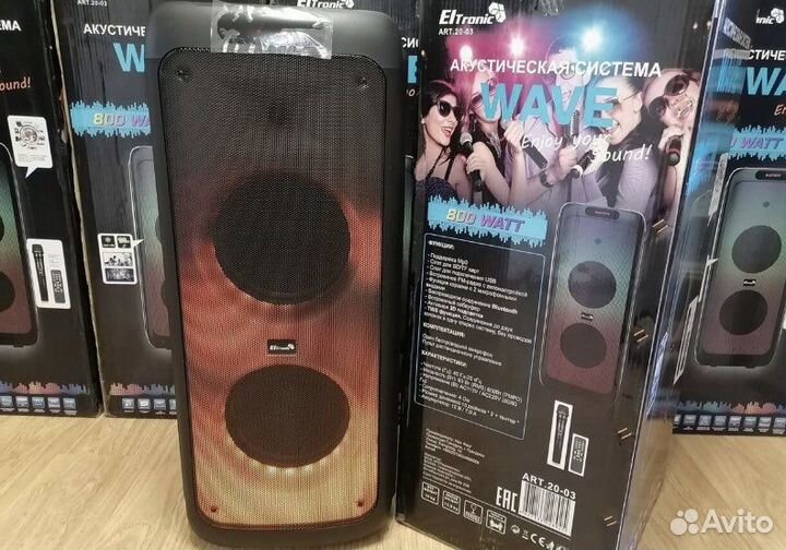 Портативная колонка eltronic pro (новые )