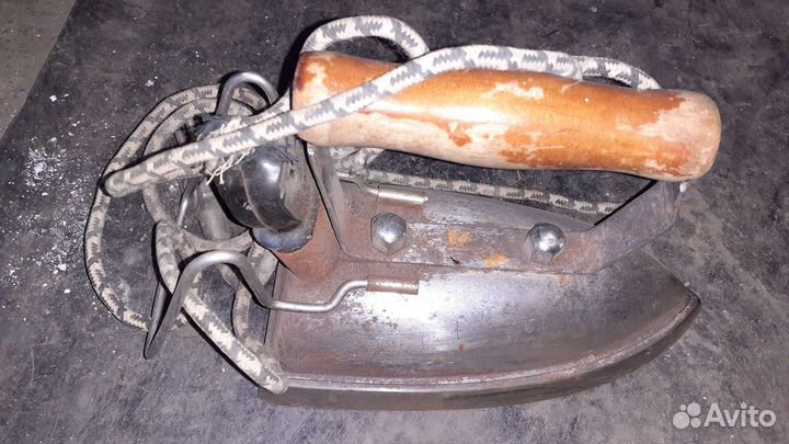 Утюг 1954г СССР рабочий ретро винтаж
