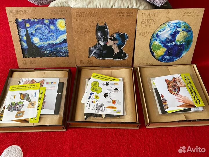 Пазлы из дерева