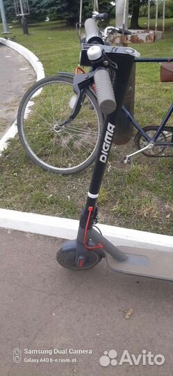 Самокат взрослый электрический бу