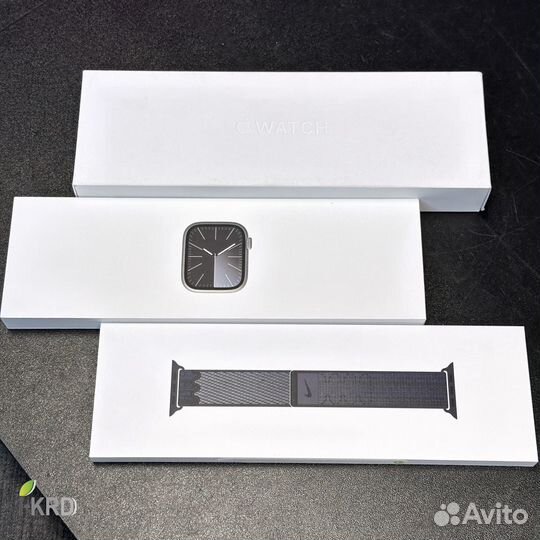Apple Watch S9 41mm Сталь, Сапфир (Новые)