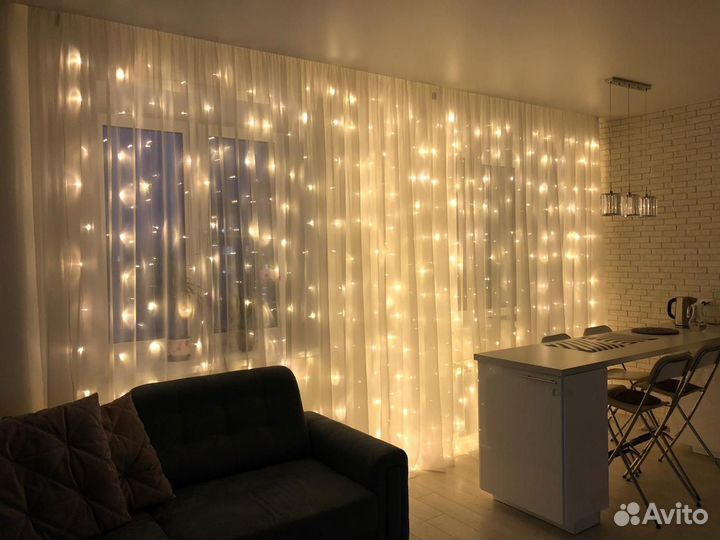 Гирлянда штора