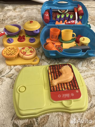 Игрушки набор кулинария доктор пазлы большие