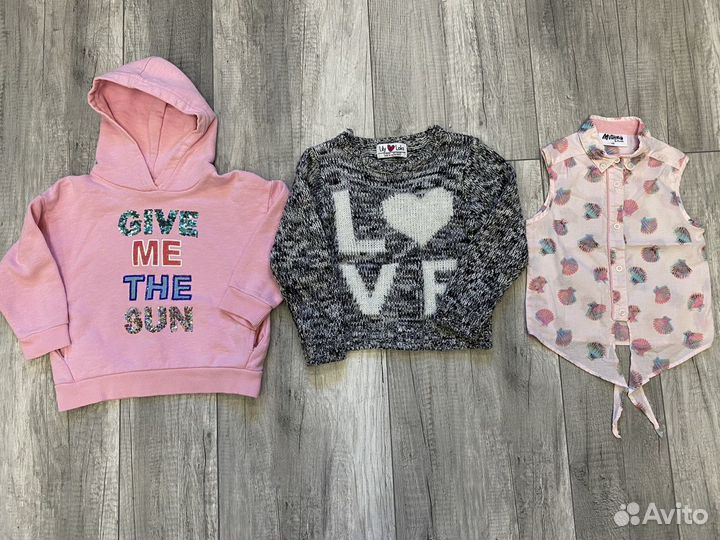 Пакет вещей для девочки 104-116