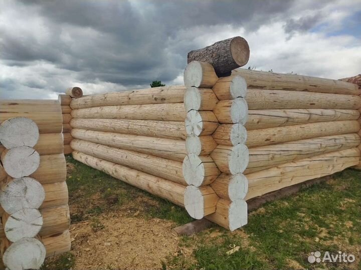 Сруб для бани