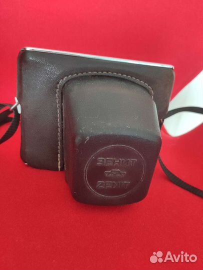 Плёночный фотоаппарат зенит-12сд с объективом