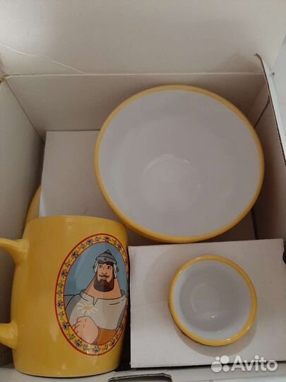 Набор детской посуды 4 предмета