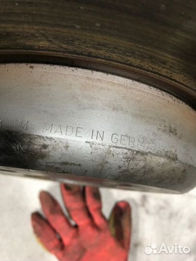 Диски тормозные задние Bmw 5 F10 520I