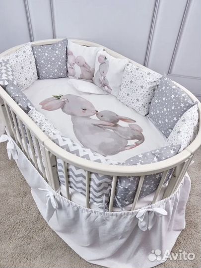 Бортики в кроватку