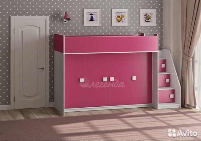 Кровать чердак