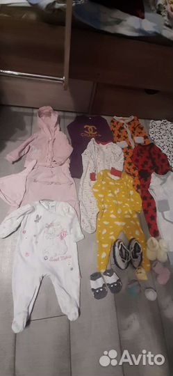 Детские вещи пакетом для девочки от 3 меч до 6