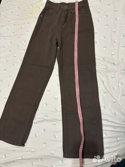 Джинсы женские шоколадные