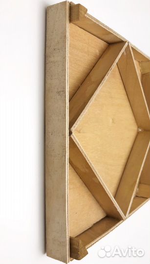 Коробка деревянная для орехов, сухофруктов