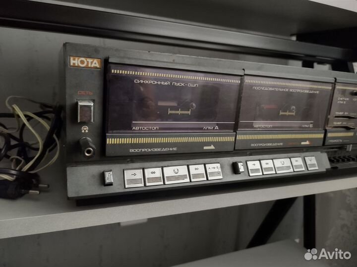 Аудиомагнитофон нота