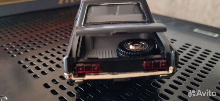 Модель ЗИЛ-117 матовый чёрный редкий