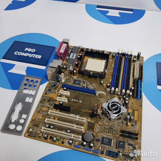 Материнская плата с процессором 939