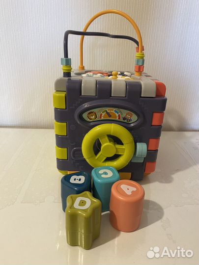 Бизиборд сортер бизикуб монтессори