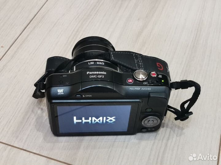 Panasonic GF3 + Индустар 53 2.8 с адаптером